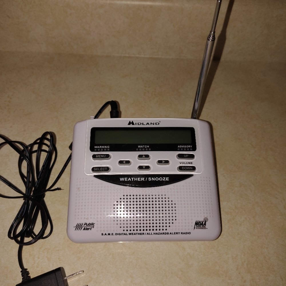 Midland Weather Alert Radio.